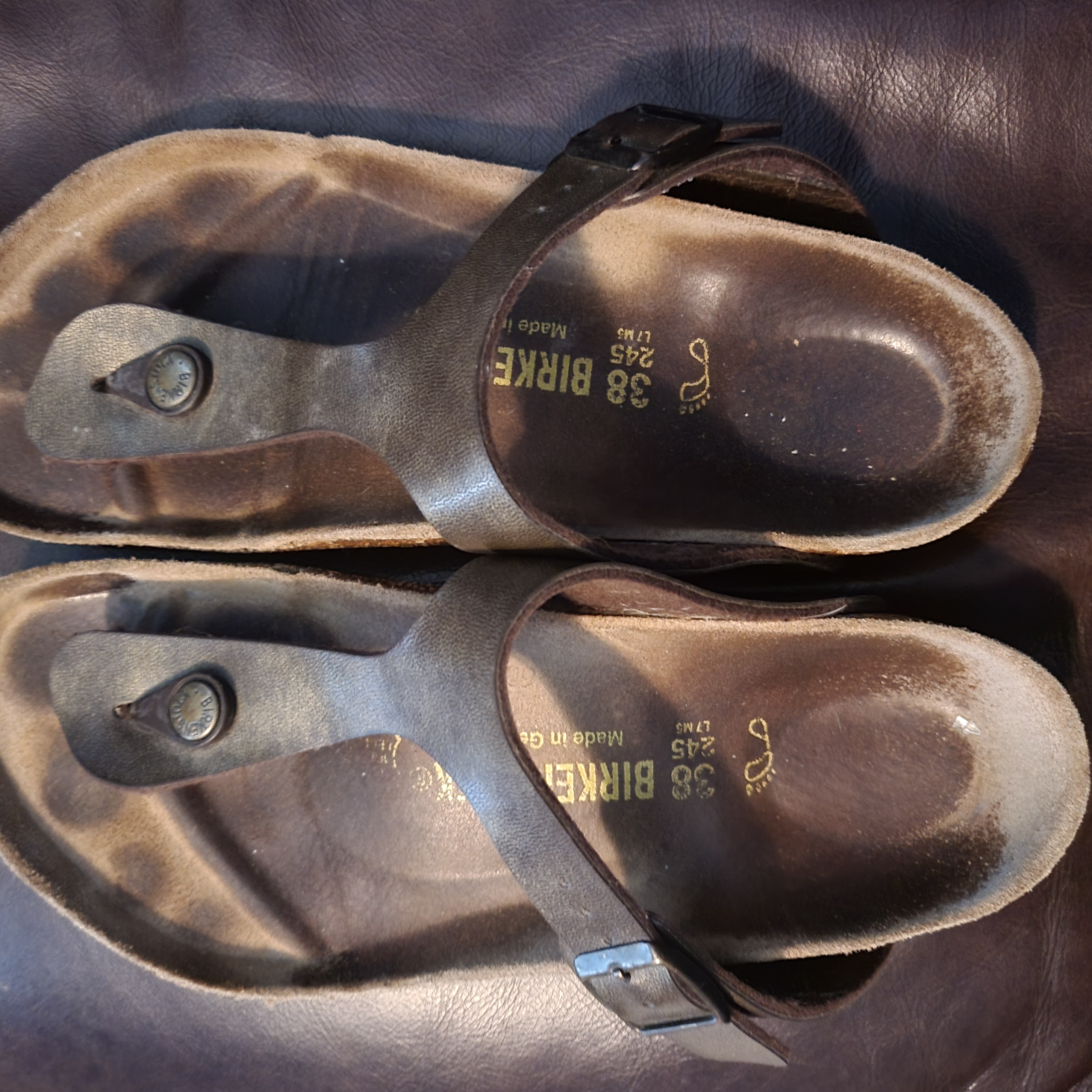 Birkenstock Dark Brown Sandals